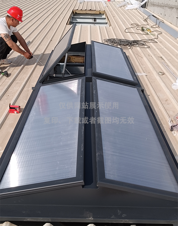 兰州王老吉生产车间甘泉排烟天窗