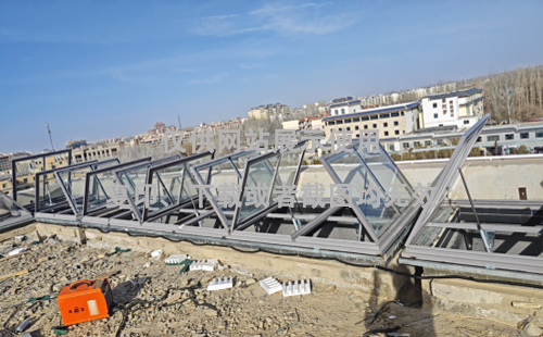 敦煌博物馆甘泉排烟天窗