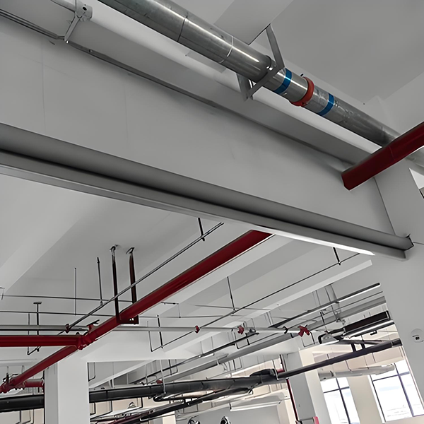 防火布甘泉挡烟垂壁