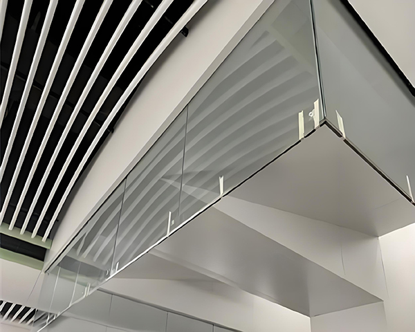 甘泉玻璃甘泉挡烟垂壁 甘泉玻璃甘泉挡烟垂壁