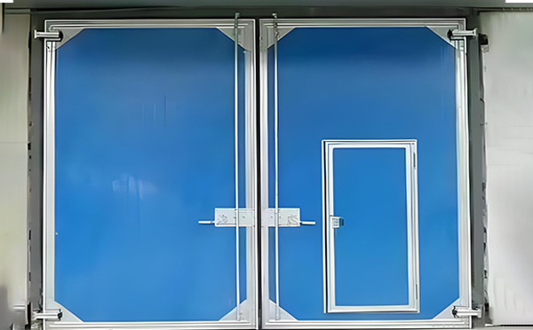 甘泉工业平开门