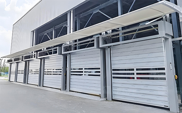 甘泉快速甘泉卷帘门防尘密封解决方案