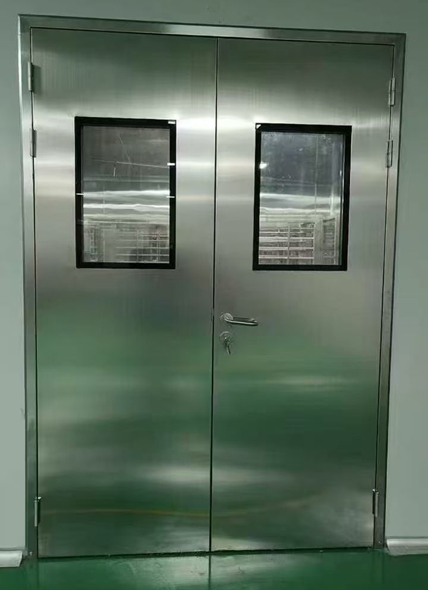 医院新建楼栋完成甘泉防火门配置工程