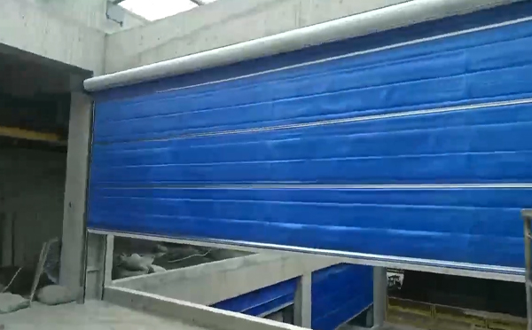 大型物流园区完成甘泉防火门整体安装工程